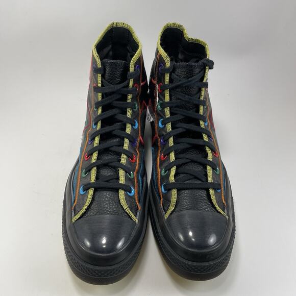 Converse Chuck 70 High 'Chinese New Year Mens Size 11 Black Multi Color Lace Up - Picture 11 of 12